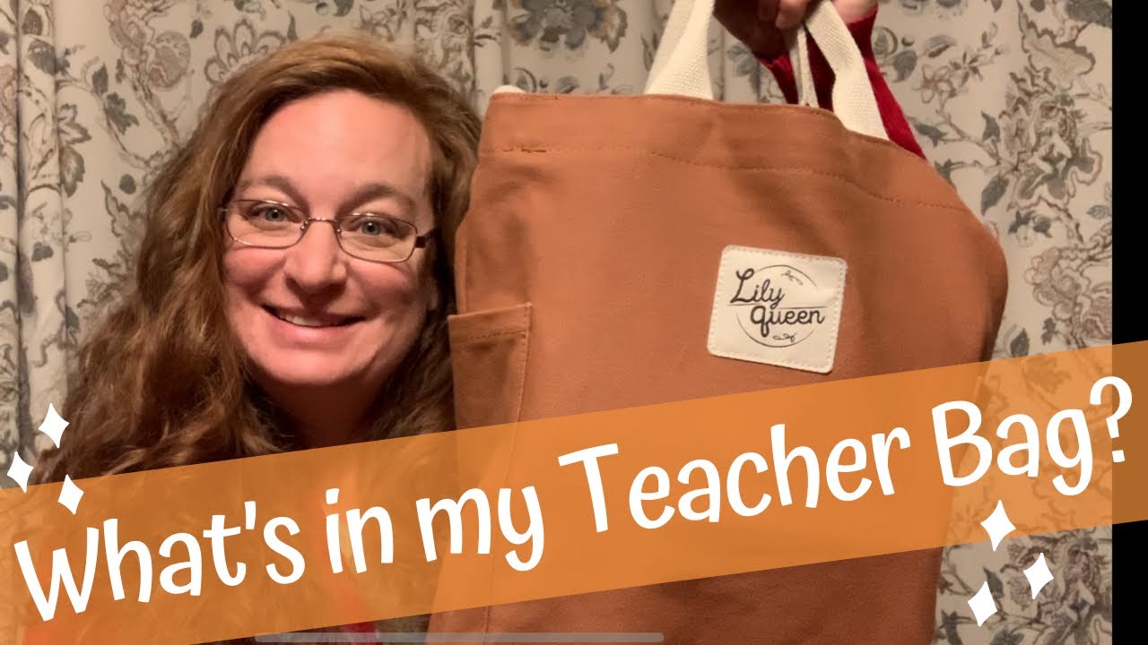 What's in my TEACHER BAG? - Homeschool - YouTube