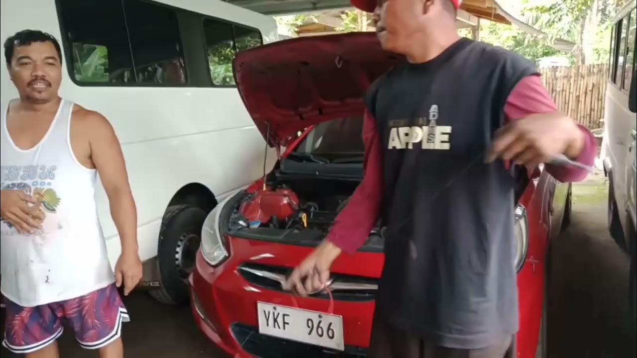 Hyundai Accent Alternator Trouble shoot... - YouTube