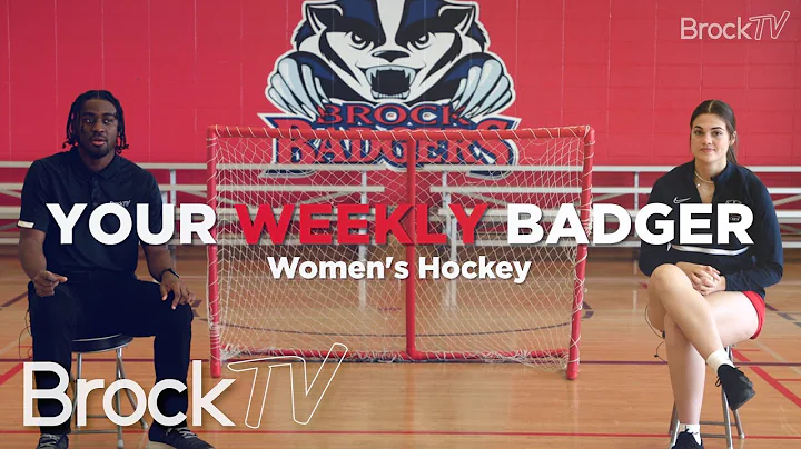 Your Weekly Badger: Emma Irwin (Brock Women's Hock...