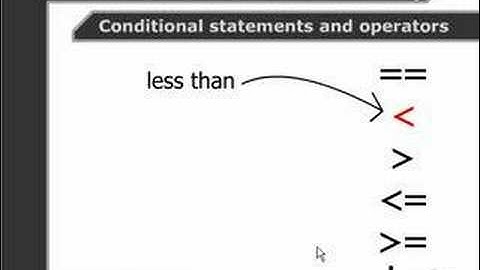 Perl Tutorials -Part 29 - Conditional operators