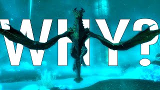 Why is Vulthuryol in Blackreach? | The most mysterious dragon in Skyrim