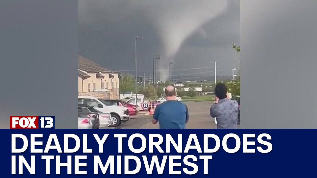 Deadly tornadoes in the Midwest - YouTube