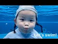 泳ぐの大好き💕ベビースイミング　2歳9ヶ月　村方乃々佳　노노카  I love swimming💕 Baby swimming 2years and 9months nonokamurakata