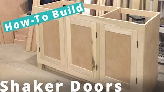 shaker cabinet doors door making scenes behind maple sc