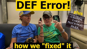 DEF Fault & DEF Sensor Simulator "Fix" | Freightliner NW | Crater Lake | Rogue River Jet Boat Tour