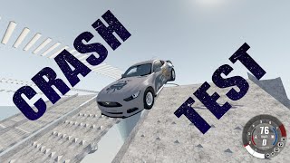 BeamNG Drive Ford Mustang Shelby GT500 Crash Test BeamNG Drive Ford Mustang Shelby GT500 Crash Test