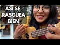 Cómo rasguear el ukulele - EJERCICIOS PARA APRENDER A RASGUEAR