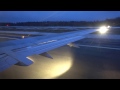 Air Baltic Boeing 737-500 takeoff