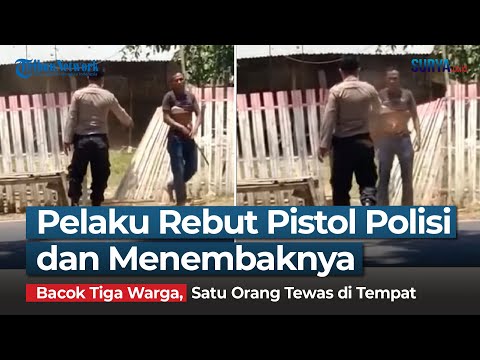 Bacok Sekeluarga di Bima dan Tembak Polisi, Pria Ini Tewas Diamuk Massa