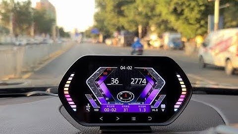 WiiYii 2023 new OBD2 Gauge Car racing gauge F12 model