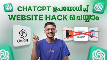 I Asked ChatGPT to Hack a Website — Here’s What Happened (Educational)  |   Cybersecurity Malayalam