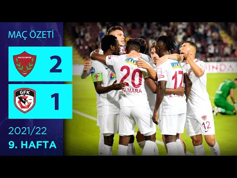 ÖZET: Atakaş Hatayspor 2-1 Gaziantep FK | 9. Hafta - 2021/22