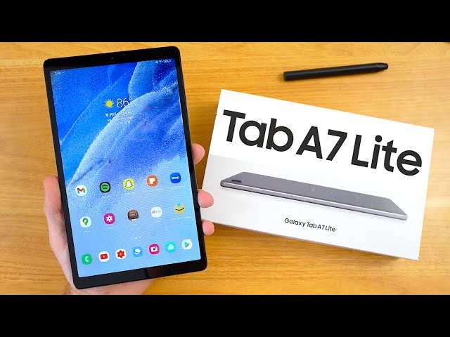 Samsung Galaxy Tab A7 Lite Review: A New Affordable Samsung Tablet - YouTube