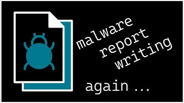 Malware Analysis Reporting...again :|