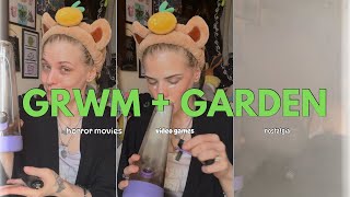 LASST UNS ÜBER HORROR REDEN | GRWM + GARTEN | Madi Arielle