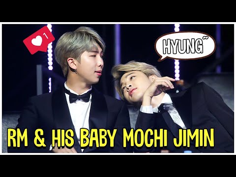BTS Namjoon ve Bebeği Mochi Jimin - Minimoni Anları
