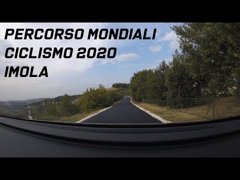 PERCORSO MONDIALI UCI CICLISMO 2020 COMPLETO- Timelapse Gopro