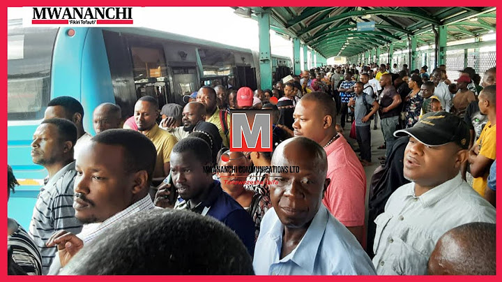 SINTOFAHAMU !!! Hali tete kituo cha Mabasi ya "MWENDOKASI" Kimara, Abiria waililia Serikali
