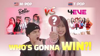 K-boy & Thai girl fight for 🇹🇭 4EVE vs DOLLA 🇲🇾 l 4EVE 'Vroom Vroom' vs DOLLA 'BO$$ UP'