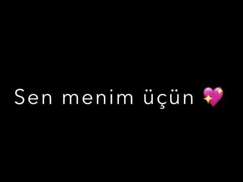 Men ama sen deme yoxmuşam sen üçün 🙂💔