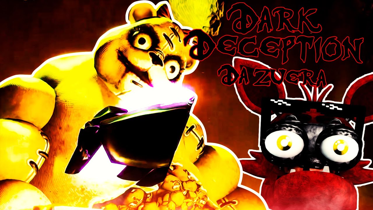A MAMÃE URSO TÁ DOIDA QUERENDO ME PEGAR - Dark Deception DA ZUERA #7