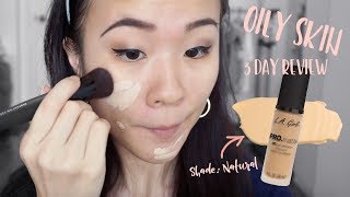 LA Girl Pro Matte Foundation Review (Oily Combo/NC20)