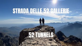 Hiking Strada delle 52 Gallerie (52 Tunnels)