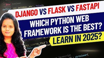 Django vs Flask vs FastAPI - Which Python Web Framework is the Best? Django vs Flask vs FastAPI 2025