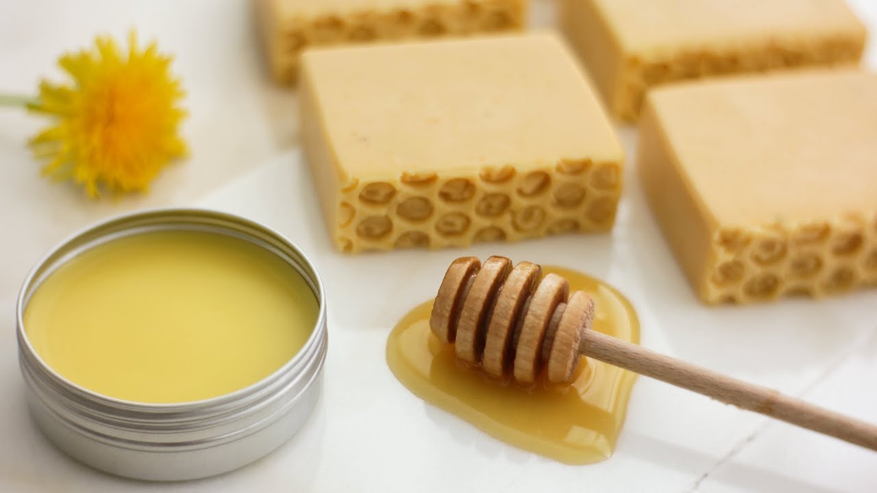 How to Make Honey & Beeswax Soap • Lovely Greens