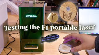 unboxing & honest first impressions of xTool F1 as a longtime Glowforge owner | small business vlog