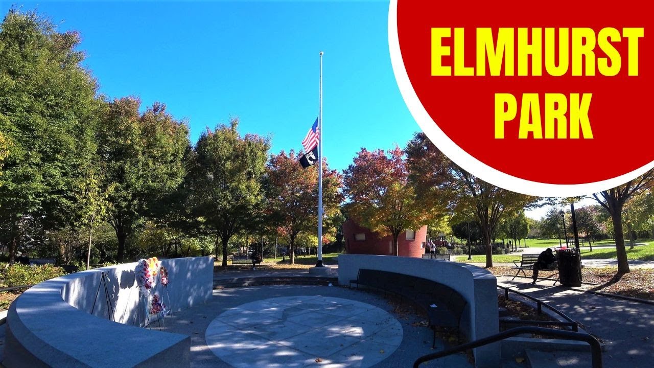 Beautiful Elmhurst Park Narrated walk Queens New York YouTube
