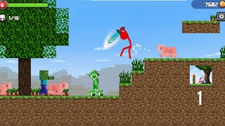 Stickman vs Craftsman Gameplay for-Android All Boss Fight  screenshot 2