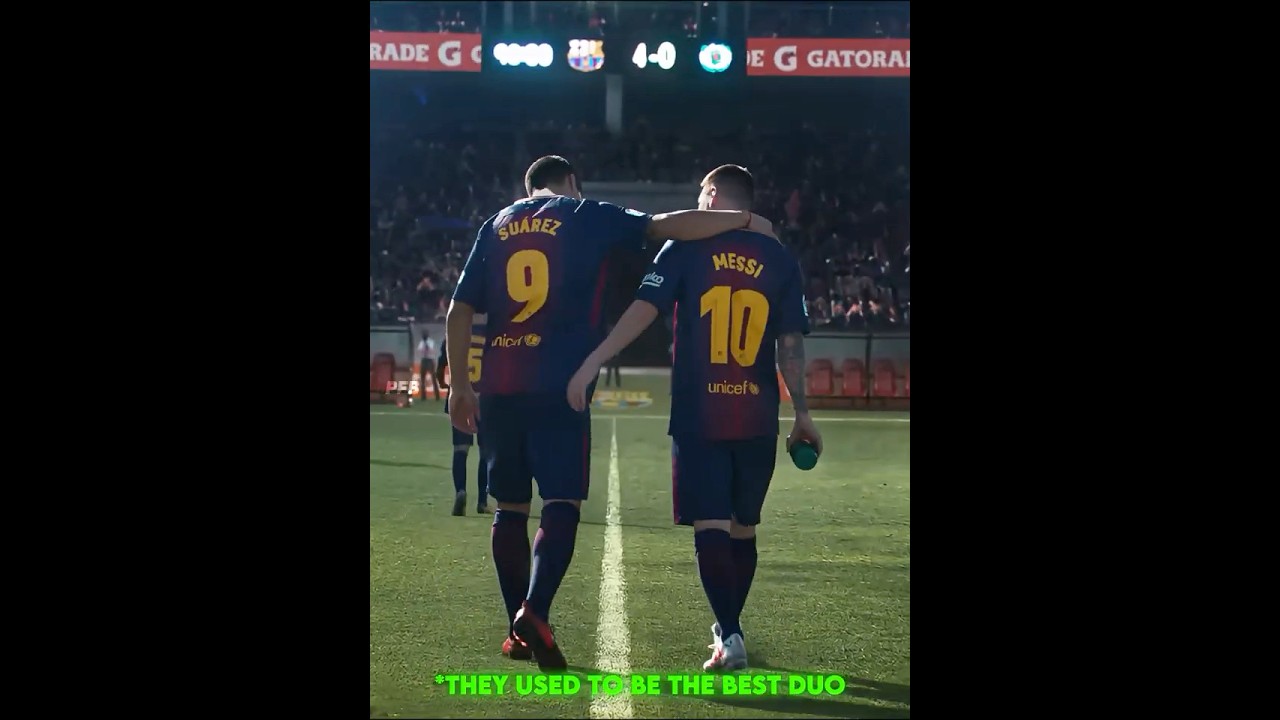 💔BROKEN FRIENDSHIP: Messi vs Suarez #football #messi #suarez #barcelona