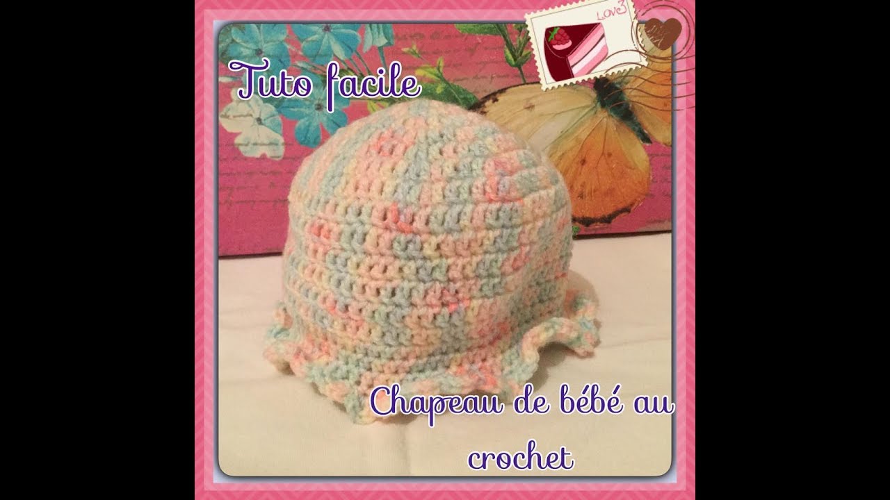 Tuto Crochet Facile Chapeau De Bebe Youtube