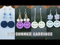 DIY SUMMER EARRINGS/ EXPRESSION BEADS/ HANDMADE/ JEWELRY MAKING #23 / MY PASSION