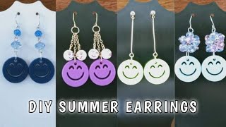 DIY SUMMER EARRINGS/ EXPRESSION BEADS/ HANDMADE/ JEWELRY MAKING #23 / MY PASSION