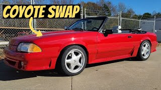 FULLY RESTORED HIS HIGH SCHOOL FOXBODY! // GEN 3 COYOTE BUILD BY OUR DREAM AUTO