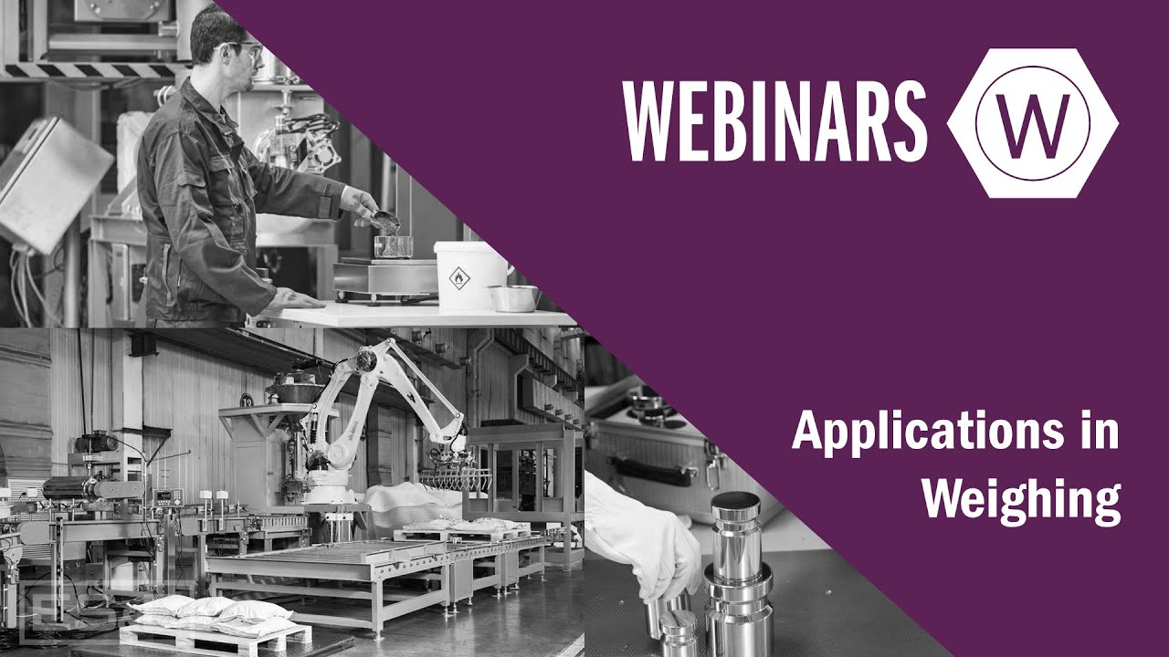 Applications in Weighing Webinar