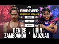 Denice Zamboanga vs. Jihin Radzuan | Full Fight Replay
