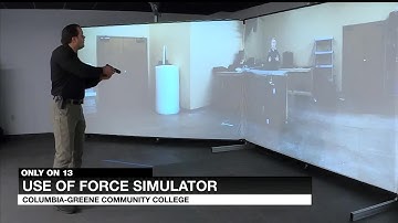 New Use of Force Simulator helps de-escalation training