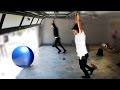 Garage Door VS Yoga Ball (DO NOT TRY!)