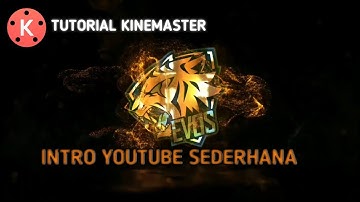 Cara buat intro youtube dengan logo di kinemaster#introyoutube#introkinemaster