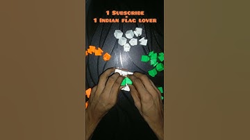 Independence Day Special Video | How to make Indian Flag by Rubik