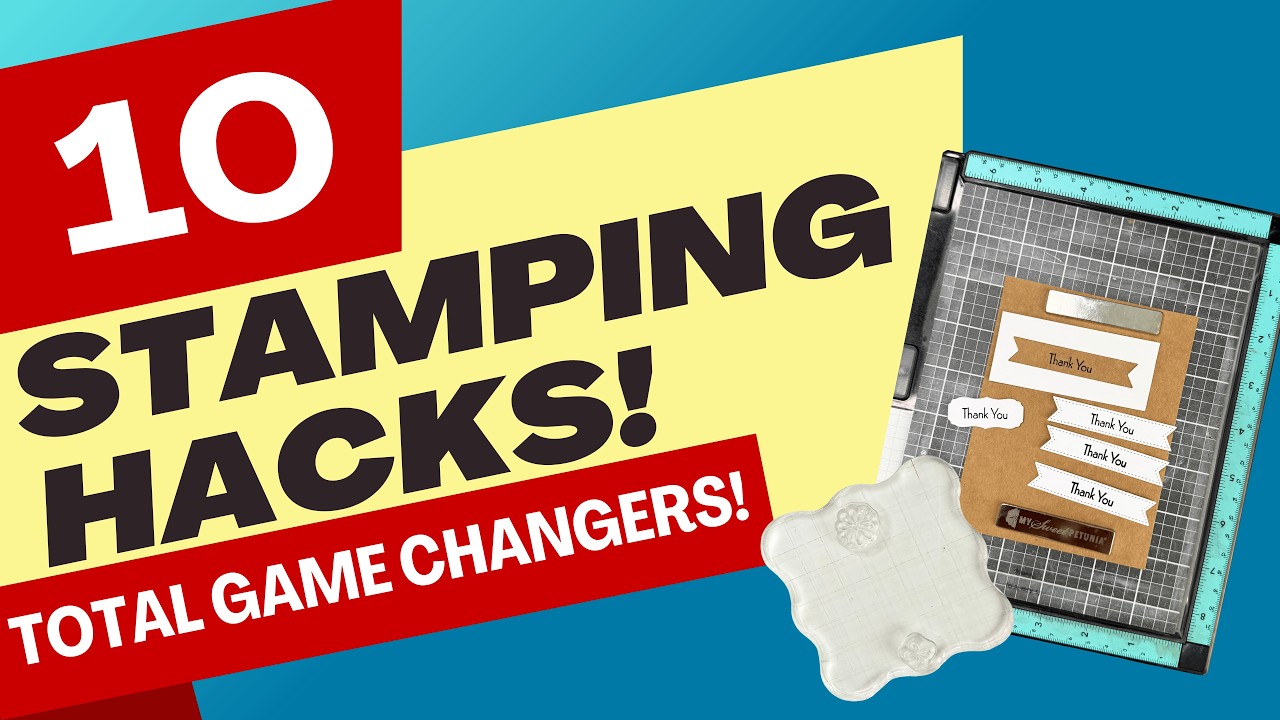 10 GENIUS Stamping Hacks for PERFECTLY Stamped Cards & Unique Designs!