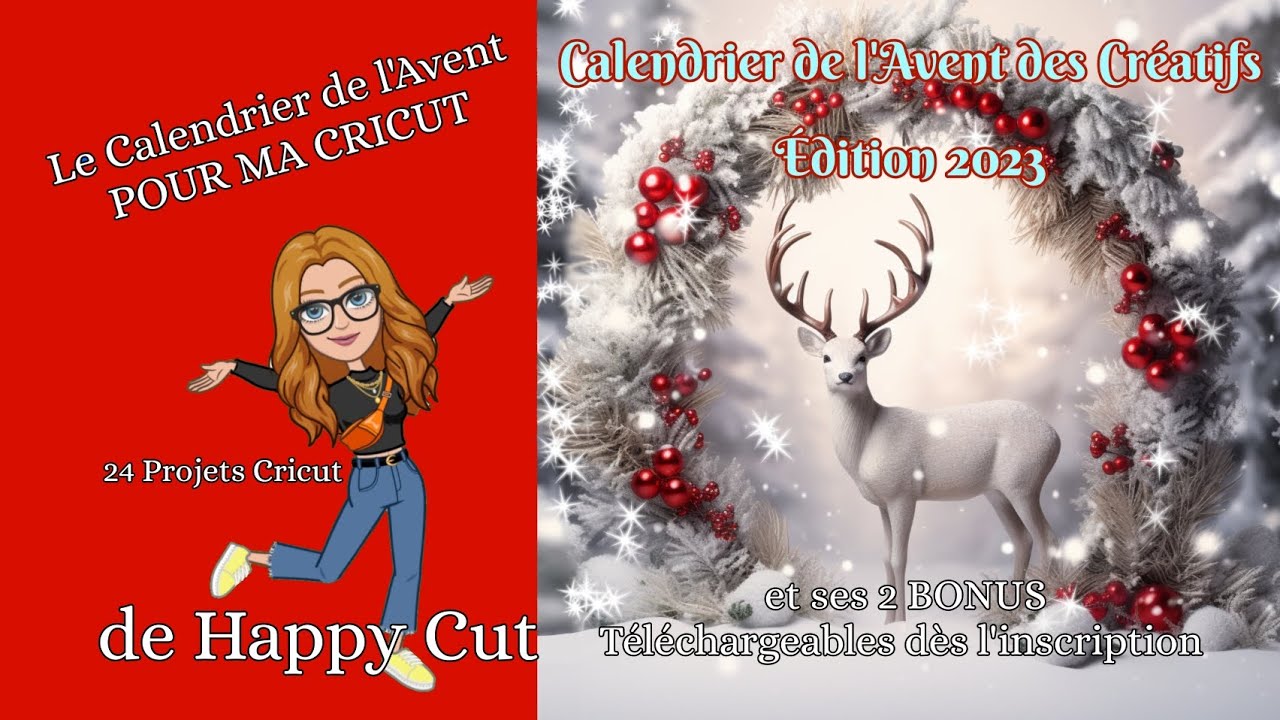 Tout savoir sur les 24 Projets Cricut du Calendrier de l