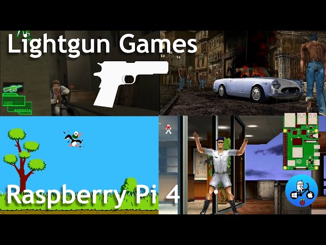Generel Tidlig Tumult Great Light Gun games on Raspberry Pi 4 - YouTube