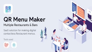 QR Menu Maker SaaS Contactless qr restaurant menus