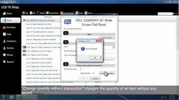 TradeMeters POS Stock Module Inventory Management-Stock Adjustment and Searching