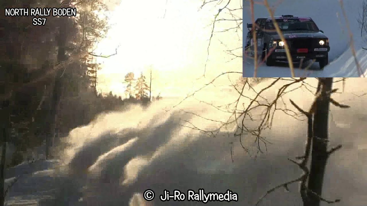 Rally SM North Rally Boden SS7 Trimmat 2WD  8 Feb 2025