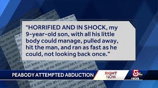 Police investigate attempted abduction of 9-year-old boy